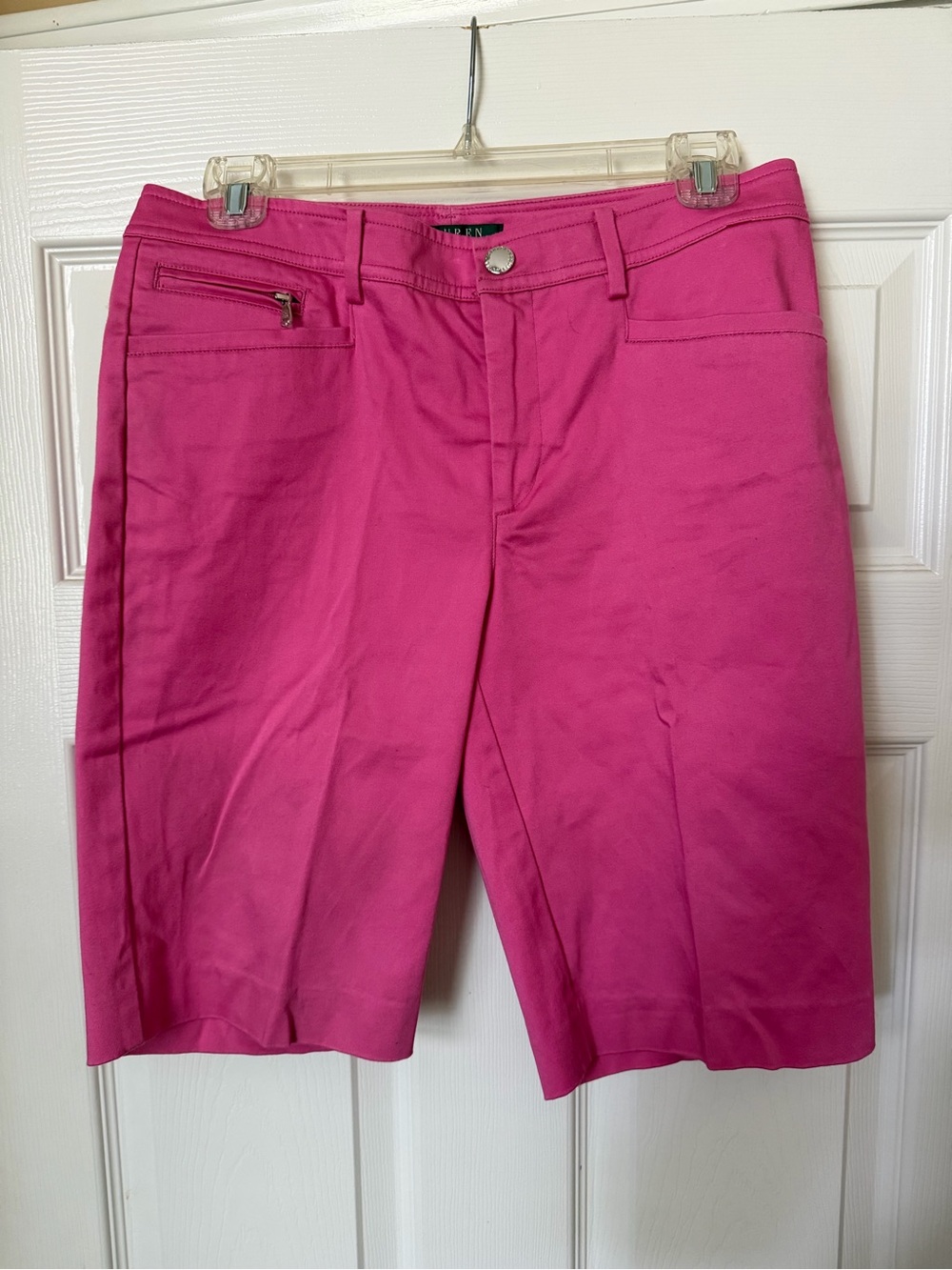 Lauren Ralph Lauren Hot Pink Bermuda Shorts Size 2